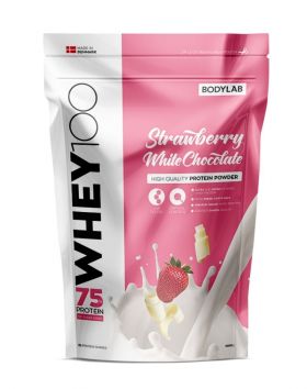 Bodylab Whey 100, 1 kg, Strawberry-White Chocolate