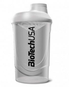 BioTechUSA Wave Shaker, 600 ml, Läpinäkyvä