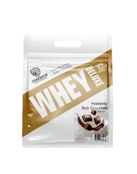 Swedish Supplements Whey Deluxe, 900 g, Heavenly Rich Chocolate