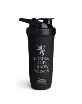 Smartshake Reforce Game of Thrones Collection, 900 ml (Poistotuote), I Drink and I Know Things