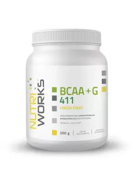 Nutri Works BCAA+G 411, 500 g