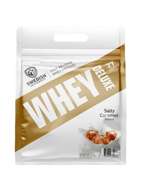 Swedish Supplements Whey Deluxe, 900 g, Salted Caramel